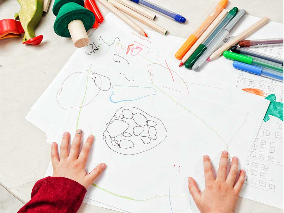 Cours de dessin pour enfant avec l'Amicale laïque l'Espérance